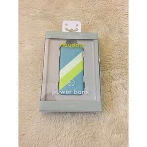 heyday 4000mAh Power Bank-Teal w stripes